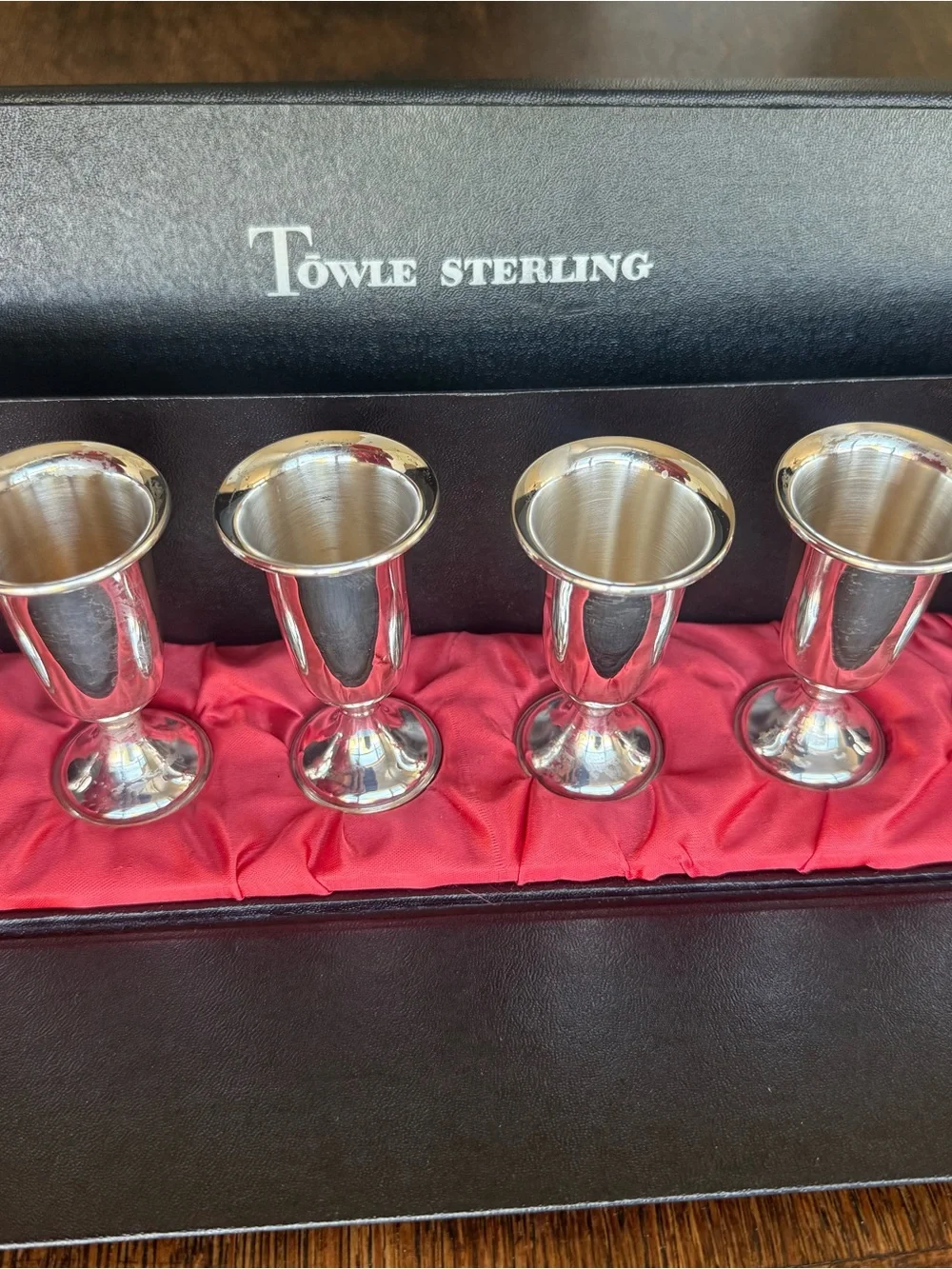 Sterling Silver cordial/shot glasses